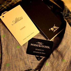 Man linen shirt from Saks fifth